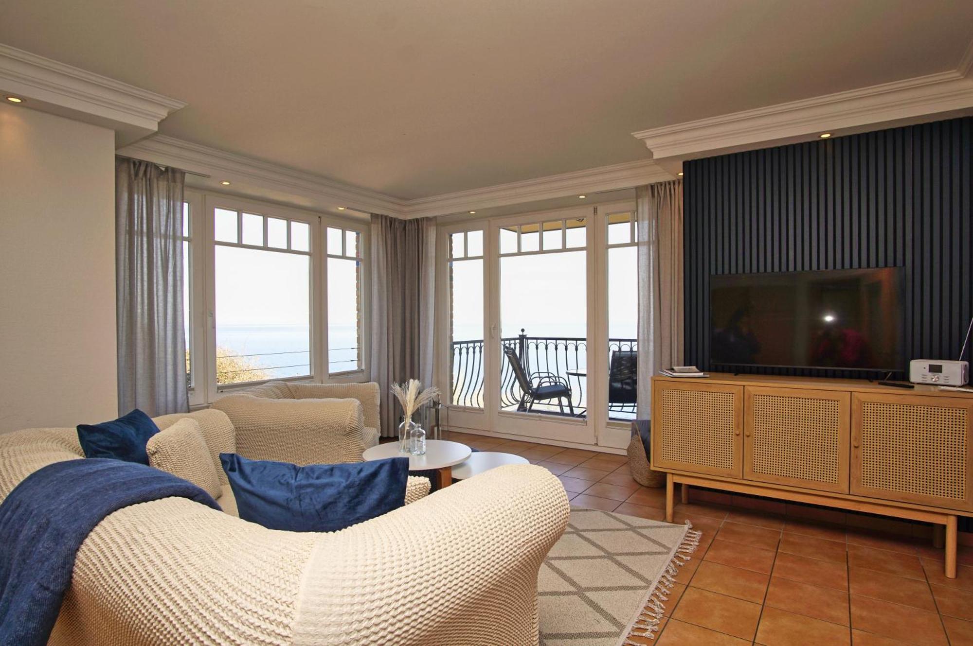 Ferienwohnung Mit Traumhaftem Meerblick - Haus Am Meer Fewo 01 Lohme Zewnętrze zdjęcie