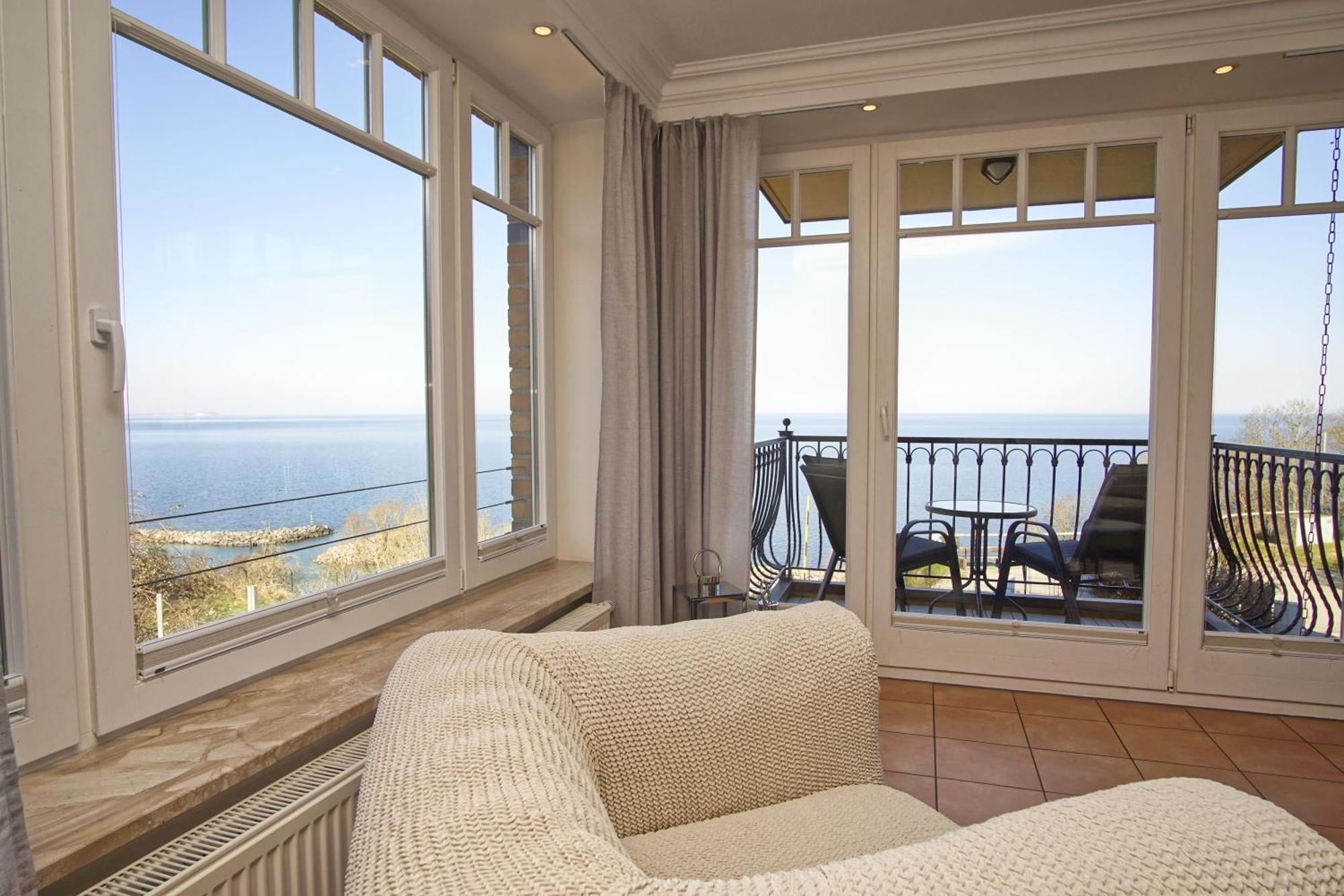 Ferienwohnung Mit Traumhaftem Meerblick - Haus Am Meer Fewo 01 Lohme Zewnętrze zdjęcie